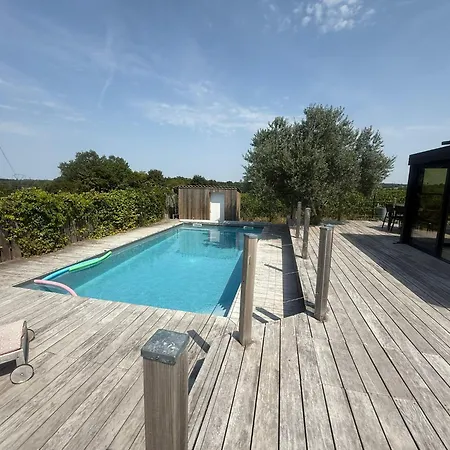 Maison Avec Piscine Chauffee & - Pres De Bordeaux Et Des Vignobles Salignac (Gironde)