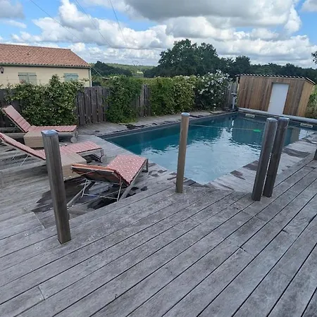Maison Avec Piscine Chauffee & - Pres De Bordeaux Et Des Vignobles Vila Salignac (Gironde)