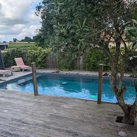 Vila Maison Avec Piscine Chauffee & - Pres De Bordeaux Et Des Vignobles *