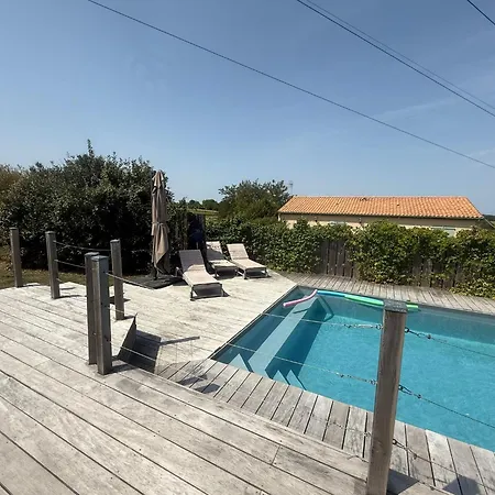 Vila Maison Avec Piscine Chauffee & - Pres De Bordeaux Et Des Vignobles Salignac (Gironde)